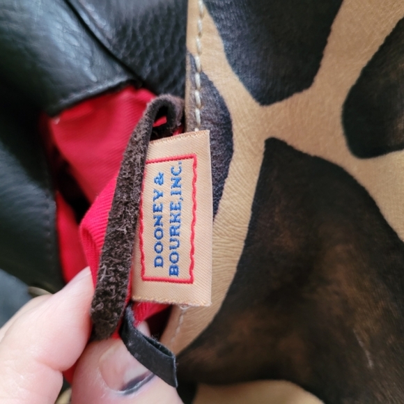 Dooney & Bourke Black and Tan Women's Bag - Picture 10 of 12